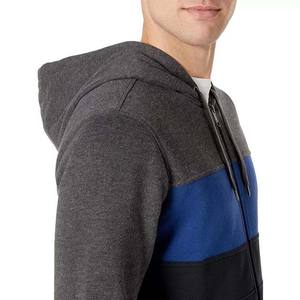 OEM personalizado Logo Plain Oversized Basics hombres sudaderas con capucha sudadera canguro bolsillos 100% algodón contraste sudaderas 380GSM - Product Image 4