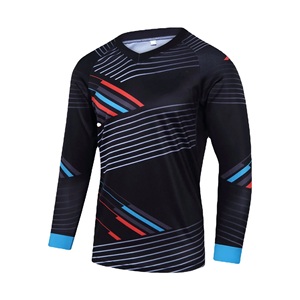 Conçu sur mesure maillot de course de motocross à manches longues impression de haute qualité pour adultes grande taille respirant vêtements de course automobile - Product Image 1