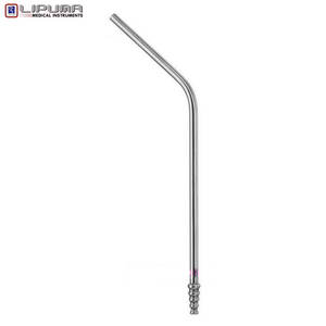 Haute qualité 21 cm (8 1/4 ") Tube d'aspiration d'instrument de laboratoire médical 6 mm diamètre Source d'alimentation manuelle norme de sécurité MOL - Product Image 2