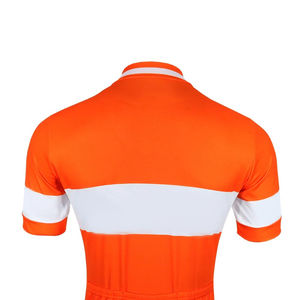 Camiseta de Ciclismo para Hombre en Oferta, 100% Poliéster, Transpirable, Diseño Sólido, Secado Rápido, Mangas Cortas, 4 Estaciones, Servicio OEM - Product Image 5