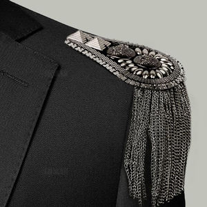 Hombreras Hechas a Mano con Costuras de Fábrica para Uniformes, Hombreras Multiusos con Base de Tela Resistente - Product Image 5