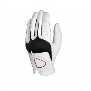 Gant de golf léger en cuir Cabretta blanc et noir, main droite, antidérapant, à enfiler, unisexe, pour sports de plein air - Product Image 2