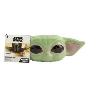 Modern 3D Baby Yoda Design Ceramic <b>Cup</b> 200ml Teacup Lid Microwave Safe Stocked for Business Gifts Personal Use Mandalorian Mug - Product Image 6