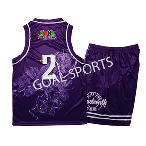 Kit d'uniforme de basket-ball professionnel réversible, maillot et short de basket-ball pour hommes à séchage rapide personnalisé, ensemble d'uniforme fabriqué au Pakistan - Product Image 4