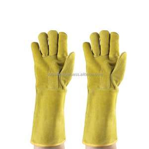 Gants résistants à la chaleur les plus vendus gants à manchettes longues avec doublure en coton protection accrue de l'avant-bras et du poignet du Vietnam - Product Image 6