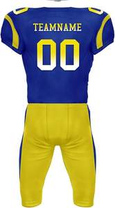 Uniforme personalizable de fútbol americano con el logotipo de tu equipo y el nombre del jugador Costura duradera La mejor calidad garantizada - Product Image 4