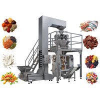 Haute vitesse automatique 120 Bpm 150 Bpm par minute Joint de remplissage de forme verticale Noix sèches Vffs Granule Snack Haricot Maïs Machine d'emballage