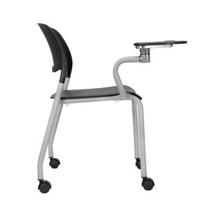 Chaise de formation mobile CARTE02 avec accoudoir fixe et table d'écriture - Product Image 6