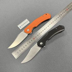 LHZW01 3.5 Inch D2 Steel Self Defence Pocket <span class=keywords><strong>Knife</strong></span> EDC G10 Handle Stone Wash <span class=keywords><strong>Clip</strong></span> Point Blade Bowie Survival Knives <span class=keywords><strong>Belt</strong></span> <span class=keywords><strong>Clip</strong></span> - Product Image 5