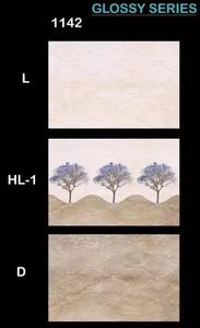 กระเบื้องเซรามิคตกแต่งกันลื่นขนาด200x300มม. ห้องน้ำดิจิตอลเคลือบมันห้องครัวขนาด12x8 20x30ต่างๆ - Product Image 2