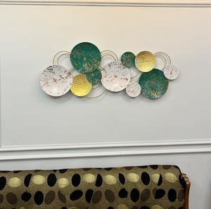 Arte de pared de Metal hecho a mano, diseño abstracto moderno para sala de estar, dormitorio, oficina, decoración Interior del hogar - Product Image 1