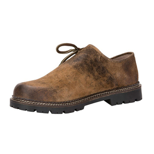 Nouveau allemand bavarois allemand bavarois Oktoberfest Trachten Lederhosen chaussures Logo personnalisé chaussures pour hommes - Product Image 5