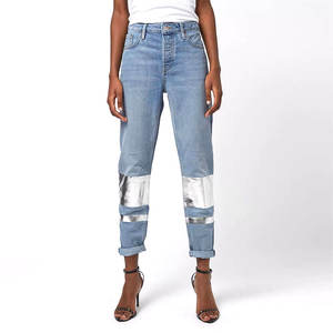 Pantalones vaqueros de hombre elásticos gruesos de alta calidad, Pantalones rectos sueltos con decoración de botones, mezclilla informal de talla grande de cintura media a la venta - Product Image 2