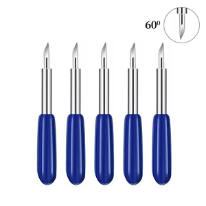 Offre Spéciale 30 pièces lames de coupe à 30/45/60 degrés pour traceur de découpe de <span class=keywords><strong>vinyle</strong></span> lames de rechange OEM pour explorer Air/Air 2 Maker - Product Image 3