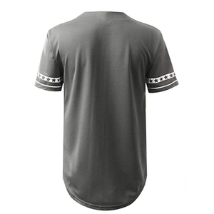 Camiseta de béisbol personalizada para hombre, uniforme deportivo transpirable de 100% poliéster, para entrenamiento en equipo y juegos al aire libre - Product Image 4