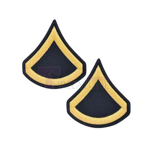 Bán buôn Chevron nhà máy đồng phục thêu xếp hạng Chevron tùy chỉnh thêu chevrons 2025 phong cách - Product Image 2