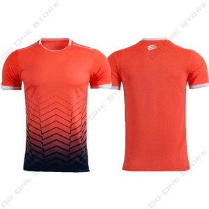 เครื่องผลิตเสื้อยืดโพลีเอสเตอร์ลายสีพื้นพิมพ์ระเหิดเองได้เสื้อยืดคอกลม170สำหรับผู้ชาย - Product Image 1