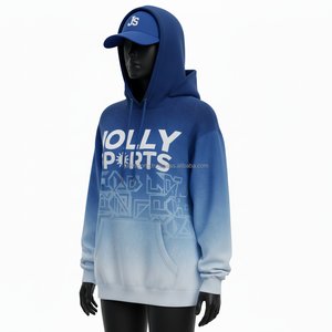 Women Acid Wash Hoodie 320 GSM Cozy <b>Brushed</b> Fleece Blue Fade Color Custom Logo Embroidery Comfortable Daily Style Wash Hoodies - Product Image 4