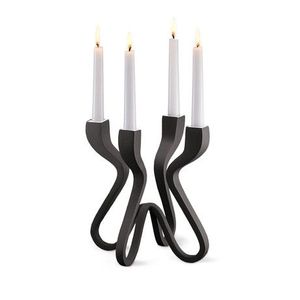 New Product Ideas 2025 Wrought Iron Candlestick Holders Black Metal Iron Taper Candle Holder <b>Vintage</b> Candle <b>Stick</b> Candle Holder - Product Image 3