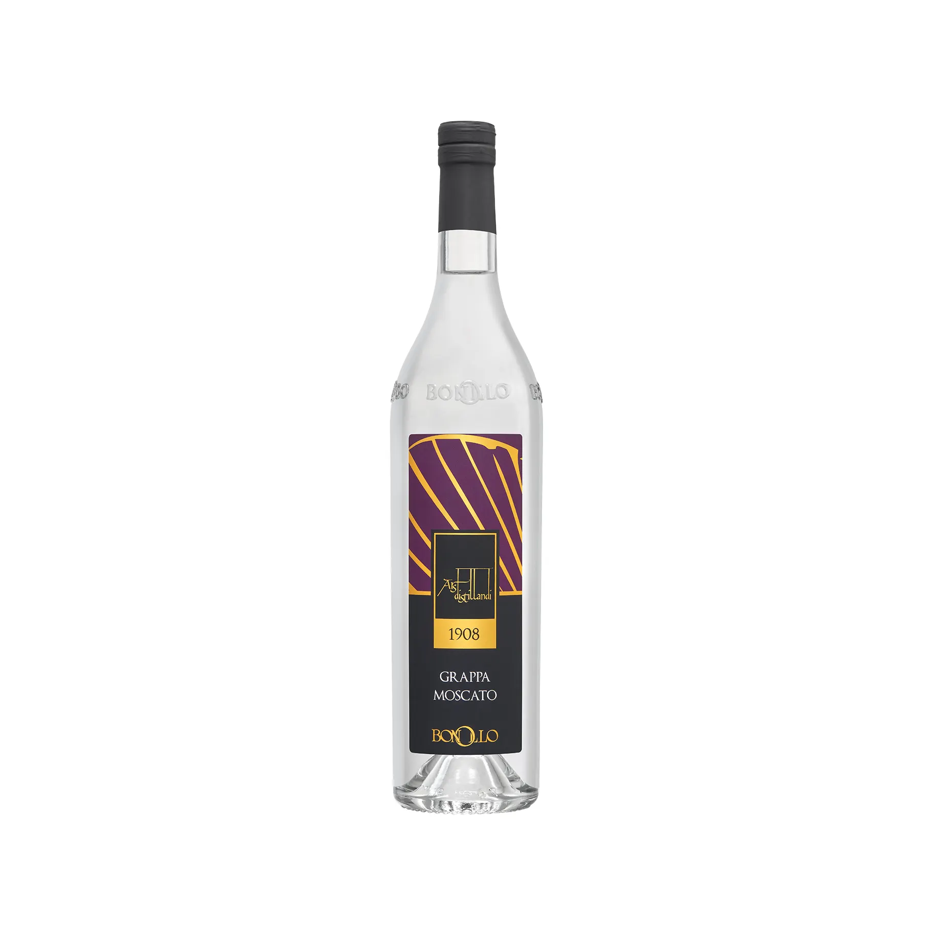 Премиум итальянская Граппа Москато 700 мл 42% спирта из одного сортового винограда Классический Уайт Спирит