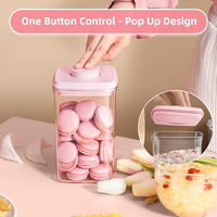 Ensemble de 10 contenants hermétiques pour aliments, sans BPA, en plastique injecté, avec couvercles, pour une organisation haut de gamme de la cuisine et du garde-manger