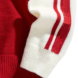 Pull à manches longues en mohair pour hommes pull chaud et doux en tricot confortable tenue quotidienne décontractée d'automne et d'hiver - Product Image 4