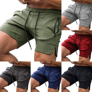 Shorts de sport pour hommes sur mesure de haute qualité, prix de gros, tissu personnalisé, séchage rapide - Product Image 2