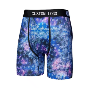 Venta al por mayor de verano Casual Ecológico Hombres Calzoncillos Ropa interior Poliéster Sublimación Boxer en blanco para hombres Tanga - Product Image 3