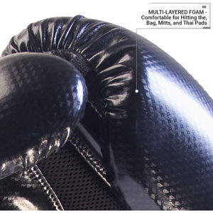 Guantes de MMA de cuero PU personalizados y duraderos con estilo para promoción de marcas y regalos para artes marciales y boxeo - Product Image 3