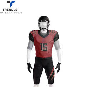 Tenues de football américain imprimées par transfert thermique, axées sur la performance, 100 % polyester, personnalisables, vêtements d'entraînement - Product Image 4