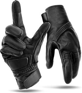 Guantes de cuero para moto Guantes de motociclista para carreras Motocross - Product Image 5