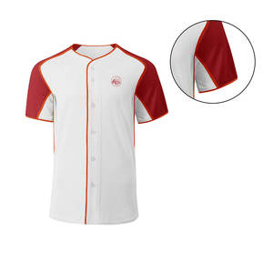 Ropa Deportiva, Camiseta de Béisbol Transpirable, Diseño Personalizable, Alta Calidad, 100% Poliéster, Ligera, Hecha en Pakistán - Product Image 5