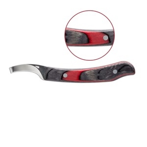 Hoof Pick Horse Trimming with <b>Sharpened</b> Stainless Steel <b>Blade</b> and Sheet Handle Reusable Farrier Tools for Animals - Product Image 1