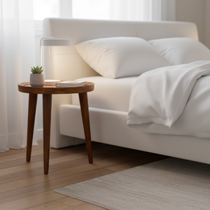 Mesa de Centro de Madera Pequeña, Estilo Nórdico Moderno, Duradera y Ecológica, para Sala de Estar, Comedor, Sofá y Apartamento - Product Image 2