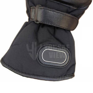 Guantes de moto de protección de mano de dedo completo de cuero suave Guantes de carreras de motos transpirables - Product Image 4