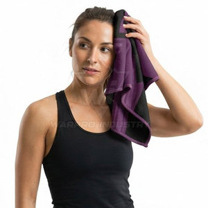 Toalla Deportiva de Polialgodón Ecológica, Ligera, de Secado Rápido, Suave, para Gimnasio, Entrenamiento y Deportes - Product Image 5