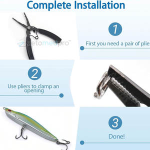 Anillas de Pesca de Acero Inoxidable Resistentes a la Corrosión, Perfectas para Señuelos y Anzuelos, Fuertes y Confiables para Pescadores - Product Image 4