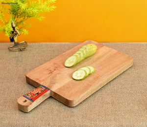 Planche à découper en bois naturel personnalisé en gros Planche à découper Zehra Industries Design de luxe moderne Maison commerciale - Product Image 3