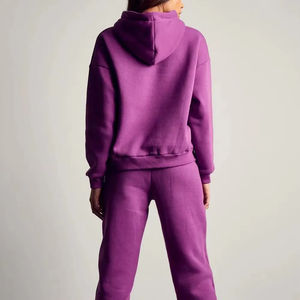 ชุดวอร์มสองชิ้นสำหรับผู้ชายชุดวอร์มผ้าฝ้ายขนแกะสำหรับเด็กผู้หญิงชุดวอร์มลำลองพิมพ์ลายพัฟ3D ตามสั่ง - Product Image 3