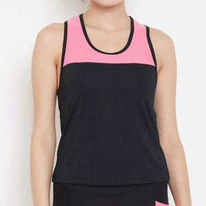 Débardeurs pour femmes flexibles et confortables avec logo sur le devant - pour la gym, le fitness, le yoga, les étirements et les mouvements athlétiques, séchage rapide - Product Image 1