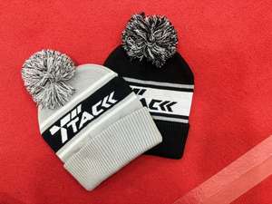 Bonnets jacquard personnalisés, bonnets en tricot avec doublure en soie satinée, bonnets de course 2025, bonnets jacquard - Product Image 3