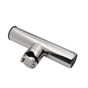 Supports de canne à pêche réglables en acier inoxydable, nouveaux pour bateaux, matériel marin - Product Image 1