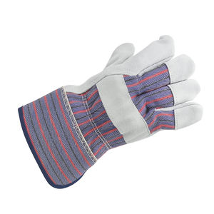 Guantes de Trabajo Resistentes de Cuero Vacuno, Guantes de Seguridad de Cuero Vacuno de Alta Calidad - Product Image 5