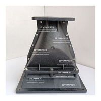 Chine haut-parleur professionnel ABS haut-parleur klaxon pour système de son Audio PRO 262*195*267mm 2 pouces klaxon trompette tweeter guide d'ondes