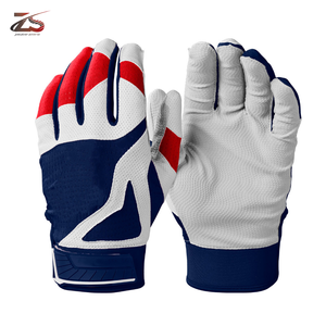 Logo personnalisable Gants de frappeur de baseball pour adultes Meilleure qualité en cuir du Pakistan pour l'extérieur Prix économique pour receveur - Product Image 1