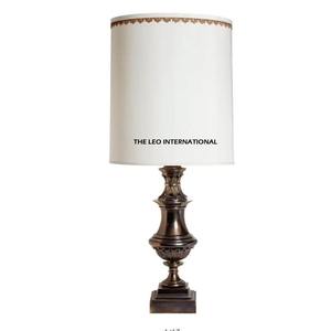 European Style <b>Modern</b> Table <b>Lamp</b> Fabric <b>Shade</b> Colorful Living Room Restaurant Decor Bedroom Glossy Black Base - Product Image 5