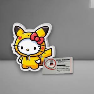 Nueva Llegada, Placa Magnética para Extensión de Pestañas de Acero Inoxidable con Logotipo Personalizado de Hello Kitty, Forma de Corazón, Mariposa, Círculo, Rectángulo - Product Image 4