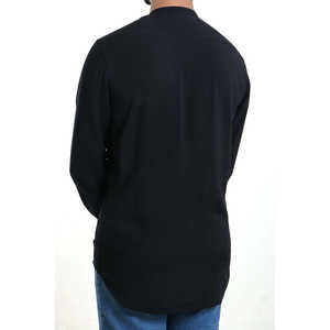 Hawaii chemise hommes décontracté 100% coton Satin T-Shirt col montant Anti-rides manches courtes tailles S à 2XL pour l'automne - Product Image 3