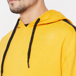 Ensemble de survêtement pour homme 2025, haute qualité, 100% coton, respirant, séchage rapide, manches longues, col à capuche, coupe ample, décontracté, pour l'hiver - Product Image 6
