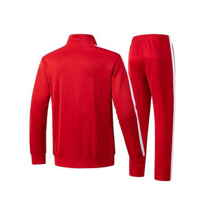 Conjuntos de 2 piezas, chándales para hombre, chándal de manga larga, conjuntos deportivos activos con cremallera completa atléticos - Product Image 2